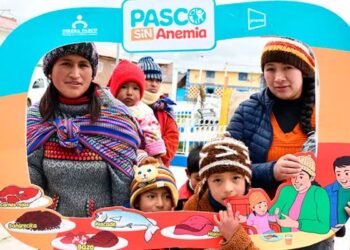 Minera Volcan anunció que su programa social “Pasco sin anemia” se mantendrá este 2023