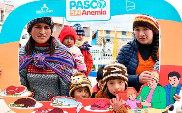 Minera Volcan anunció que su programa social “Pasco sin anemia” se mantendrá este 2023