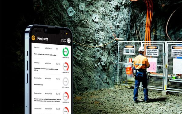 GroundHog Construction Crew, la nueva aplicación para equipos de construcción en minas subterráneas