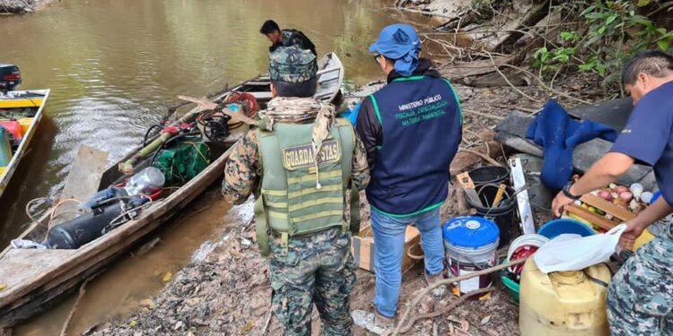 Loreto: La minería ilegal en el río Nanay avanza de forma alarmante