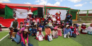 Cusco: Minera Antapaccay celebra la Navidad con más de 3500 niños de las comunidades de Espinar