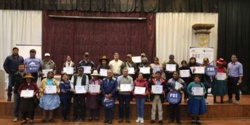 Minera Antapaccay fortalece capacidades de productores en administración de empresas rurales