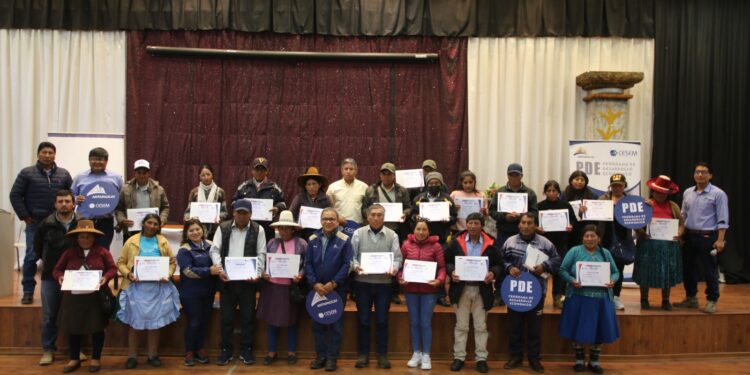 Minera Antapaccay fortalece capacidades de productores en administración de empresas rurales