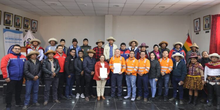 Minera Las Bambas aportará S/ 1,125,000 anuales durante 2024 y 2025 al distrito de Ccapacmarca