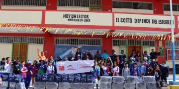Minera Las Bambas entregó kits escolares a más de 3,700 alumnos de 21 comunidades
