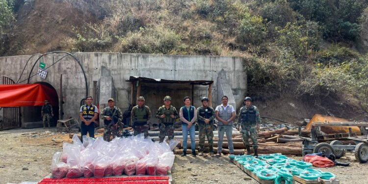 Incautan y destruyen materiales por S/ 5 millones en operativos contra minería ilegal
