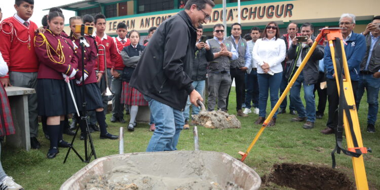 Cajamarca: Invierten más de S/ 3.8 millones en la transformación de escuela secundaria en la comunidad de Chugur