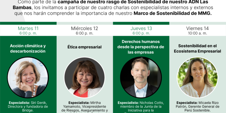 Las Bambas realizó su primera Semana de la Sostenibilidad