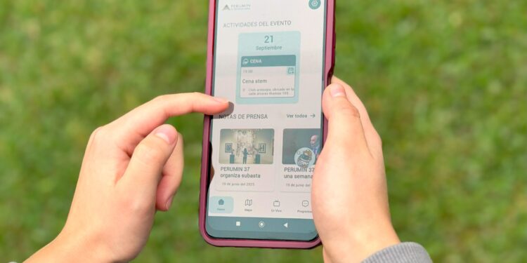 PERUMIN 37: Ya puedes revisar y acceder a toda la información de la convención minera en el app “EventosIIMP”