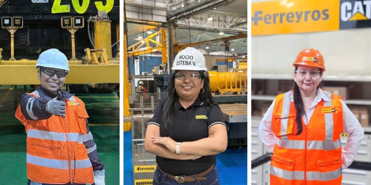 Potencia femenina: tres historias de Ferreyros en la industria de maquinaria pesada