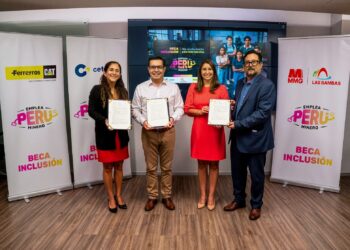 Minera Las Bambas, Ferreyros y CETEMIN impulsan becas técnicas para jóvenes de diversas regiones del país
